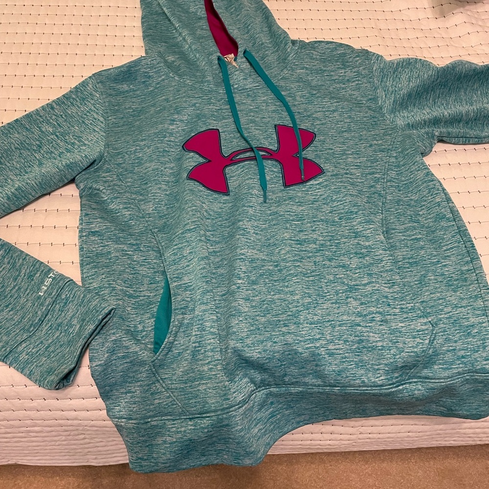 Under Armour woman’s Teal Hoodie